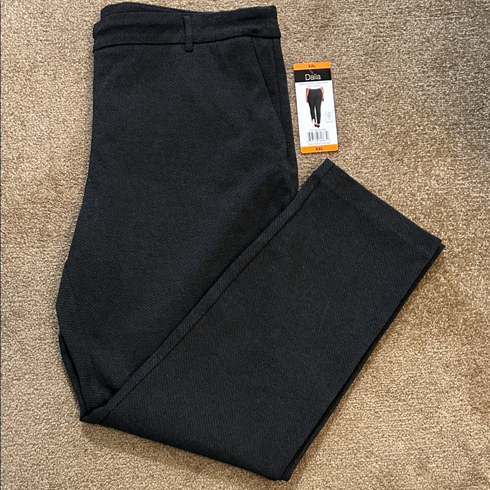 Dalia Women’s Charcoal Dress Pants - Straight Leg